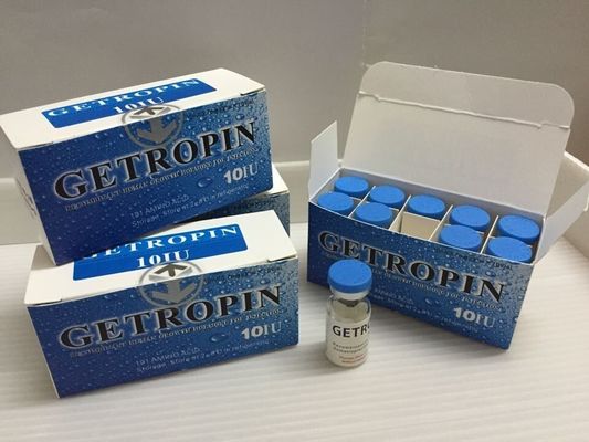 Generyczne hormony peptydowe białkowe HGH Getropin 100iu / zestaw do strzykawki