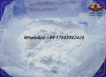 Biały proszek Sterydy antyestrogenowe Tamoksyfen Cytrynian CAS 54965-24-1 Nolvadex CAS 54965-24-1